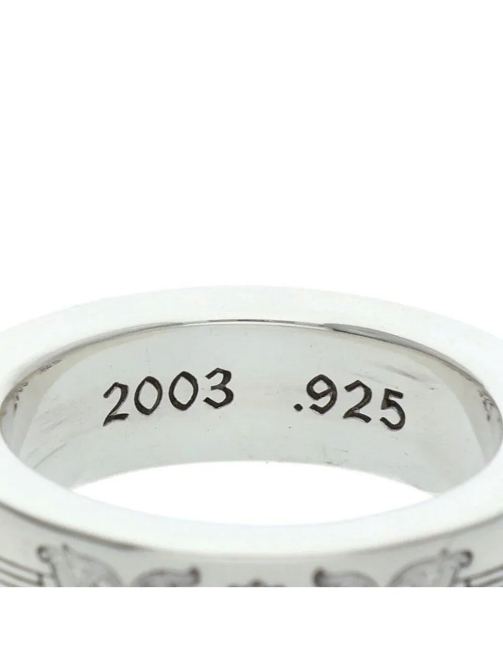 Chrome Hearts Spacer Dagger Silver Ring